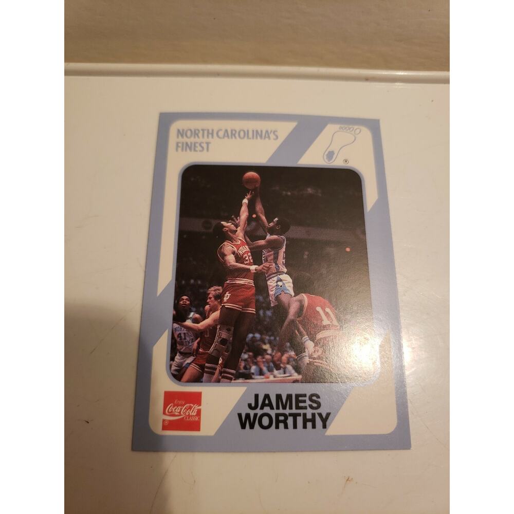 JAMES WORTHY 1989 Collegiate Collection #20 North Carolina's Finest 1st Edition
